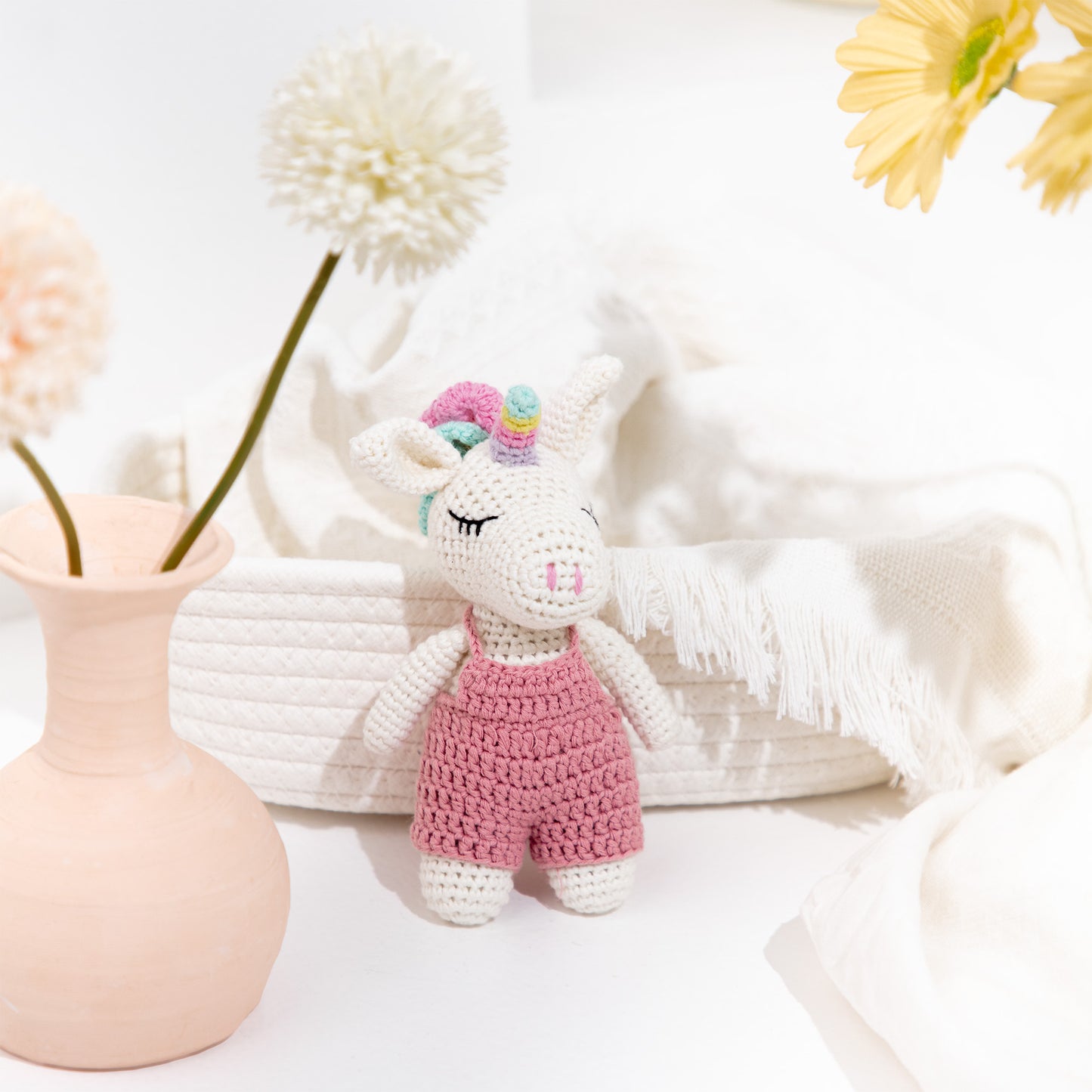 Pink Dungaree - Doll Accessory