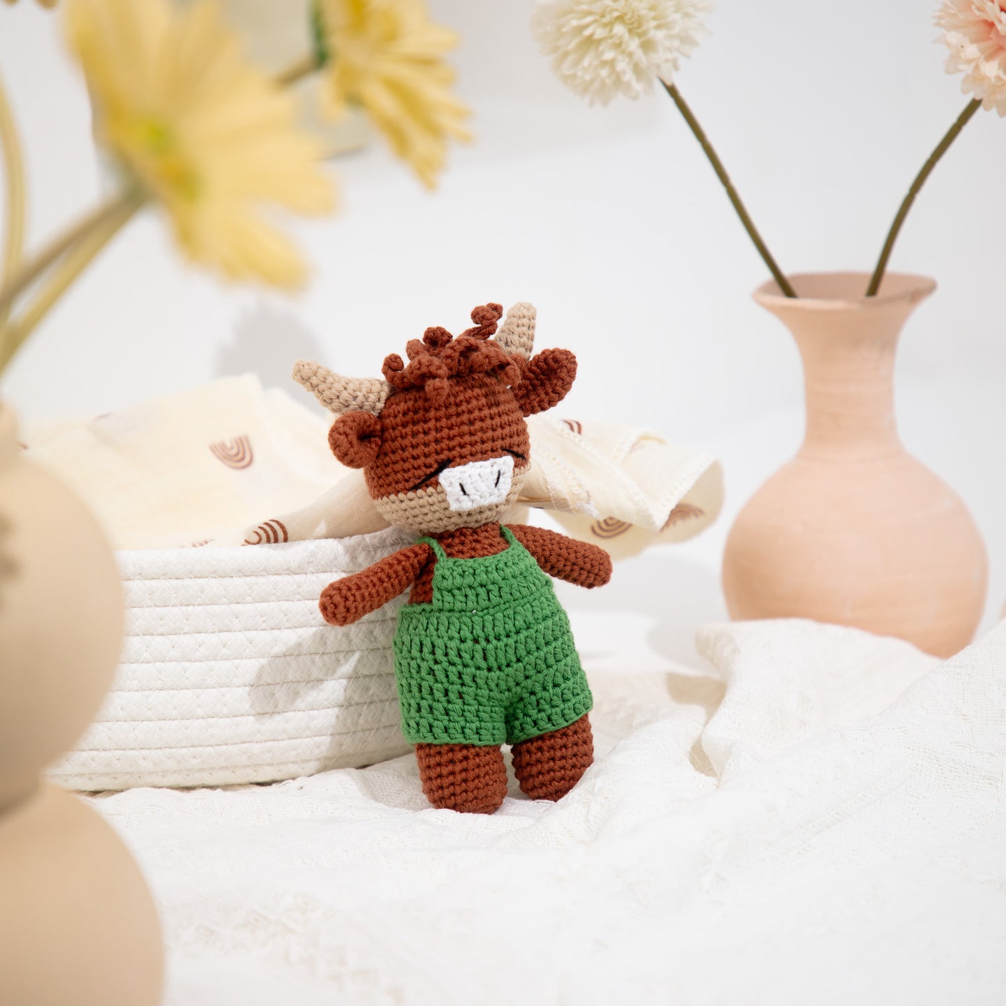 Green Dungaree - Doll Accessory