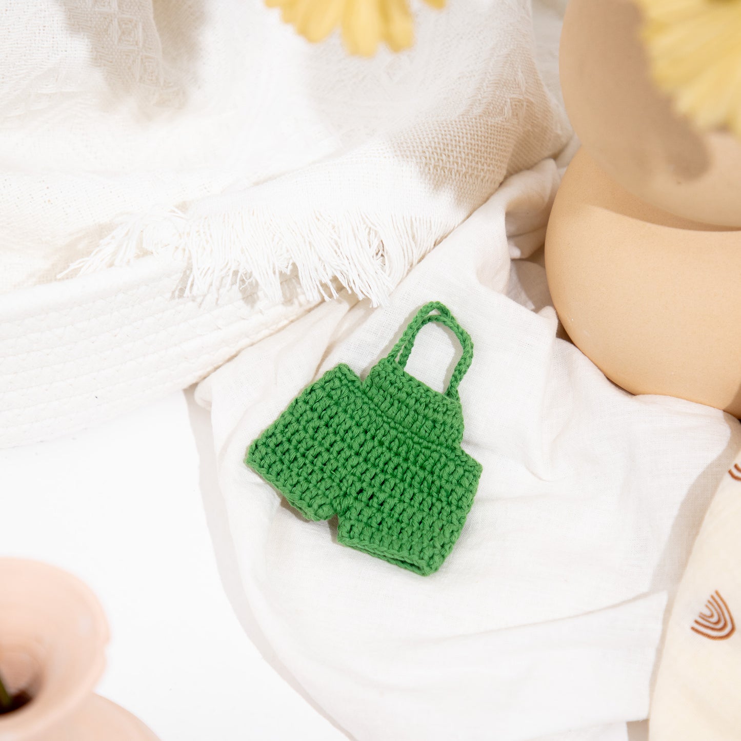 Green Dungaree - Doll Accessory